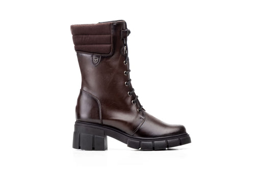 Bottes femme 5790 marron en cuir, vue d’ensemble