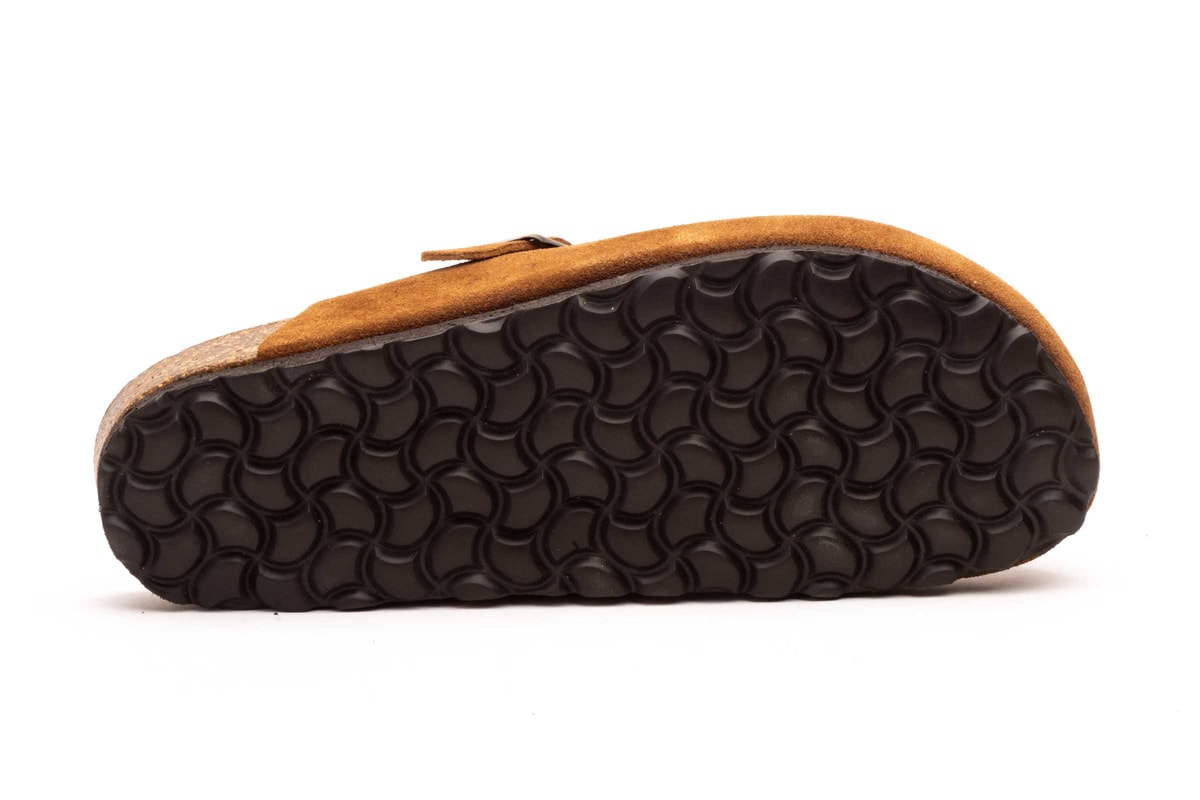 Sabot unisexe Juliet Biocomfort en cuir suédé cuero