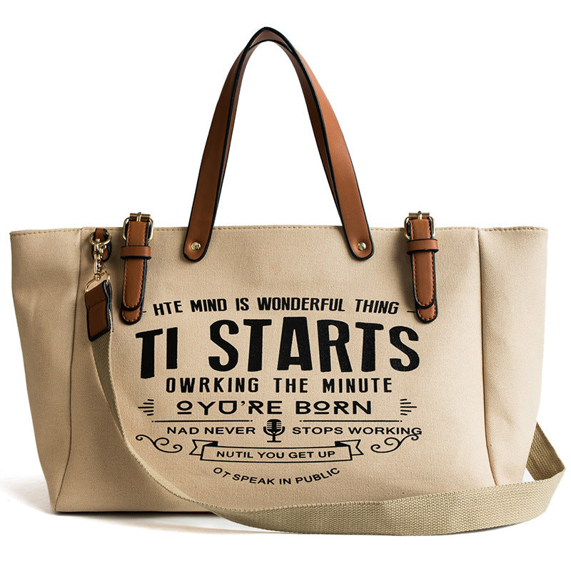 Grand sac fourre-tout en toile