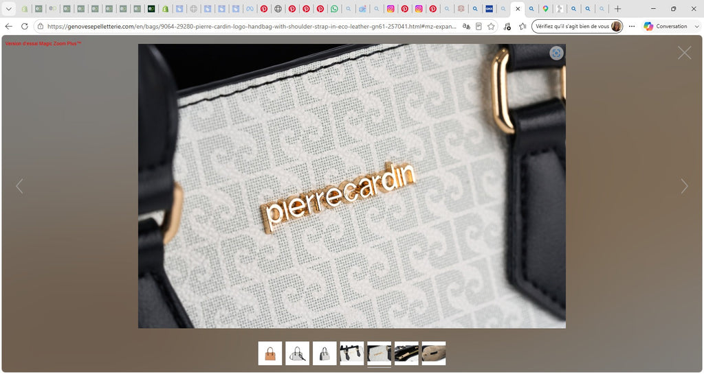 Sac à Main Pierre Cardin en Cuir Éco avec Sangle — GN61-257041